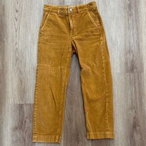 Everlane The Wide Leg Pant Women’s Corduroy Pants Cropped Size 4